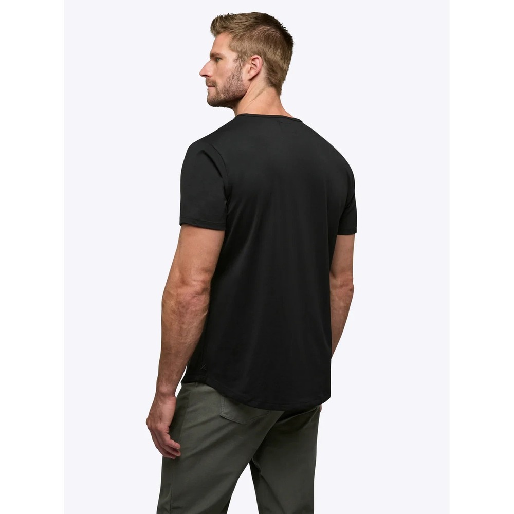 Cuts Men's AO Curve-Hem Tee, Black, size Small NWT - Picture 3 of 11